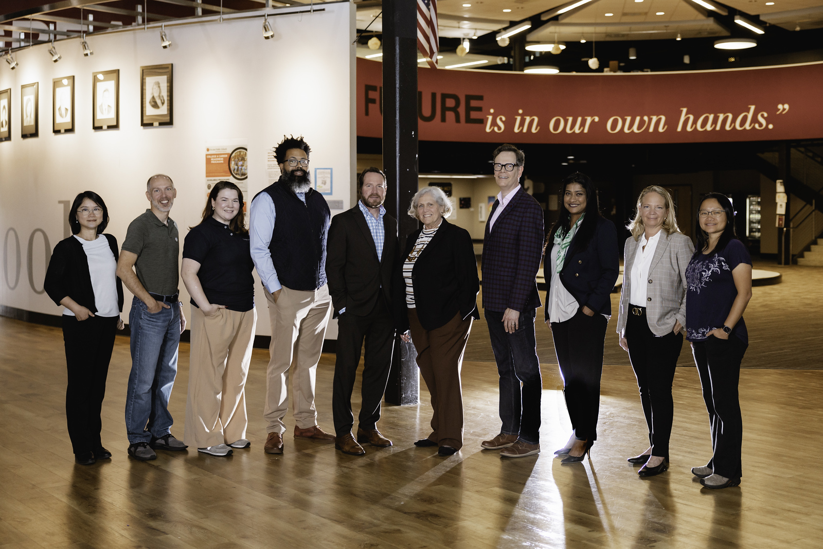 Foundation representatives